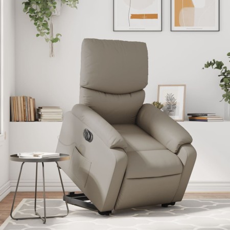 Sillón reclinable de masaje eléctrico cuero sintético capuchino de , Sillones - Ref: Foro24-3204913, Precio: 316,57 €, Descue...