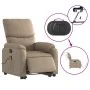 Sillón reclinable de masaje eléctrico cuero sintético capuchino by , Armchairs - Ref: Foro24-3204913, Price: 336,38 €, Discou...