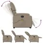 Sillón reclinable de masaje eléctrico cuero sintético capuchino by , Armchairs - Ref: Foro24-3204913, Price: 336,38 €, Discou...