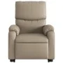Sillón reclinable de masaje eléctrico cuero sintético capuchino by , Armchairs - Ref: Foro24-3204913, Price: 336,38 €, Discou...