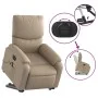 Sillón reclinable de masaje eléctrico cuero sintético capuchino by , Armchairs - Ref: Foro24-3204913, Price: 336,38 €, Discou...