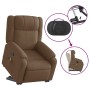 Silla de masaje reclinable de pie de tela marrón de , Sillones - Ref: Foro24-3205218, Precio: 294,15 €, Descuento: %