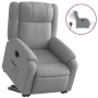 Sillón eléctrico reclinable elevable de tela gris claro de , Sillones - Ref: Foro24-3205226, Precio: 299,12 €, Descuento: %