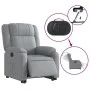 Sillón eléctrico reclinable elevable de tela gris claro de , Sillones - Ref: Foro24-3205226, Precio: 316,15 €, Descuento: %