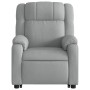 Sillón eléctrico reclinable elevable de tela gris claro de , Sillones - Ref: Foro24-3205226, Precio: 299,12 €, Descuento: %