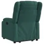 Sillón eléctrico reclinable elevable de tela verde oscuro de , Sillones - Ref: Foro24-3205232, Precio: 349,00 €, Descuento: %