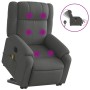 Sillón de masaje eléctrico reclinable elevable tela gris oscuro de , Sillones - Ref: Foro24-3205239, Precio: 341,51 €, Descue...