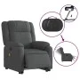 Elektrischer, verstellbarer, wiederaufladbarer Massagesessel aus dunkelgrauem Stoff. von , Sessel - Ref: Foro24-3205239, Prei...