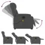 Elektrischer, verstellbarer, wiederaufladbarer Massagesessel aus dunkelgrauem Stoff. von , Sessel - Ref: Foro24-3205239, Prei...