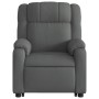 Sillón de masaje eléctrico reclinable elevable tela gris oscuro de , Sillones - Ref: Foro24-3205239, Precio: 341,51 €, Descue...
