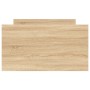 Estructura de cama con cajones roble Sonoma 100x200 cm de , Camas y somieres - Ref: Foro24-3207366, Precio: 158,09 €, Descuen...