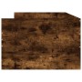 Estructura de cama con cajones roble ahumado 90x200 cm de , Camas y somieres - Ref: Foro24-3207347, Precio: 159,09 €, Descuen...