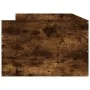 Estructura de cama con cajones roble ahumado 90x200 cm de , Camas y somieres - Ref: Foro24-3207347, Precio: 156,72 €, Descuen...