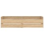 Estructura de cama con cajones roble Sonoma 90x200 cm de , Camas y somieres - Ref: Foro24-3207345, Precio: 171,60 €, Descuent...