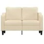 Sofá de 2 plazas de tela color crema 120 cm de , Sofás - Ref: Foro24-359353, Precio: 198,71 €, Descuento: %