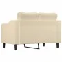 Sofá de 2 plazas de tela color crema 120 cm de , Sofás - Ref: Foro24-359353, Precio: 198,71 €, Descuento: %