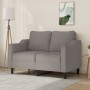 Sofá de 2 plazas de tela gris taupé 140 cm de , Sofás - Ref: Foro24-359358, Precio: 203,55 €, Descuento: %