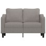 Sofá de 2 plazas de tela gris taupé 140 cm de , Sofás - Ref: Foro24-359358, Precio: 203,55 €, Descuento: %