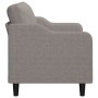 Sofá de 2 plazas de tela gris taupé 140 cm de , Sofás - Ref: Foro24-359358, Precio: 203,55 €, Descuento: %