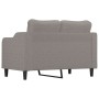 Sofá de 2 plazas de tela gris taupé 140 cm de , Sofás - Ref: Foro24-359358, Precio: 203,55 €, Descuento: %