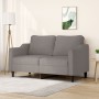 Sofá de 2 plazas de tela gris taupé 140 cm de , Sofás - Ref: Foro24-359366, Precio: 225,25 €, Descuento: %