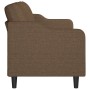 Sofá de 3 plazas de tela marrón 180 cm de , Sofás - Ref: Foro24-359370, Precio: 328,79 €, Descuento: %