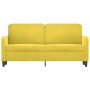 Sofá de 2 plazas terciopelo amarillo 140 cm de , Sofás - Ref: Foro24-359448, Precio: 206,35 €, Descuento: %