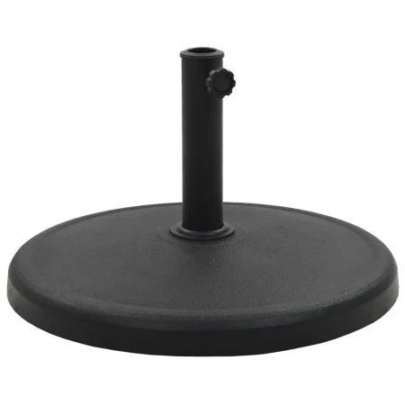Base de sombrilla redonda de poliresina negra 19 kg de vidaXL, Bases para sombrillas - Ref: Foro24-45197, Precio: 65,81 €, De...