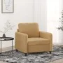 Sillón de terciopelo marrón 60 cm de , Sofás - Ref: Foro24-359429, Precio: 118,86 €, Descuento: %