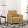Sillón de terciopelo marrón 60 cm de , Sofás - Ref: Foro24-359429, Precio: 121,30 €, Descuento: %