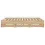 Cama con cajones madera ingeniería roble Sonoma 180x200 cm de , Camas y somieres - Ref: Foro24-3207254, Precio: 238,64 €, Des...