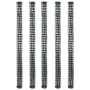 Malla para valla de jardín HDPE 5 unidades 1x1,2 m verde de vidaXL, Paneles de vallas - Ref: Foro24-143891, Precio: 36,43 €, ...