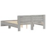 Estructura de cama con cabecero gris Sonoma 150x200 cm de , Camas y somieres - Ref: Foro24-3207481, Precio: 169,62 €, Descuen...