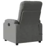 Sillón reclinable masaje eléctrico tela microfibra gris oscuro de , Sillones - Ref: Foro24-3204924, Precio: 336,91 €, Descuen...