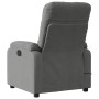 Sillón reclinable masaje eléctrico tela microfibra gris oscuro de , Sillones - Ref: Foro24-3204924, Precio: 317,38 €, Descuen...