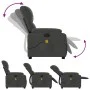 Sillón reclinable masaje eléctrico tela microfibra gris oscuro de , Sillones - Ref: Foro24-3204924, Precio: 336,91 €, Descuen...