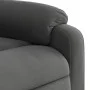 Sillón reclinable masaje eléctrico tela microfibra gris oscuro de , Sillones - Ref: Foro24-3204924, Precio: 336,91 €, Descuen...