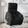 Sillón reclinable de masaje elevable tela de microfibra negro de , Sillones - Ref: Foro24-3204939, Precio: 301,37 €, Descuent...