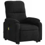 Sillón reclinable de masaje elevable tela de microfibra negro de , Sillones - Ref: Foro24-3204939, Precio: 301,37 €, Descuent...