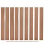 Replacement Fence Boards 9 Pcs Brown WPC 170cm by vidaXL, fence panels - Ref: Foro24-45039, Price: 198,59 €, Discount: %
