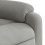 Sillón masaje eléctrico reclinable elevable tela gris claro de , Sillones - Ref: Foro24-3204951, Precio: 352,68 €, Descuento: %