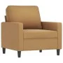 Sillón de terciopelo marrón 60 cm de , Sofás - Ref: Foro24-359186, Precio: 132,45 €, Descuento: %