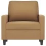 Sillón de terciopelo marrón 60 cm de , Sofás - Ref: Foro24-359186, Precio: 132,45 €, Descuento: %