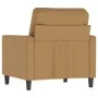 Brauner Samtsessel, 60 cm. von , Sofas - Ref: Foro24-359186, Preis: 132,45 €, Rabatt: %