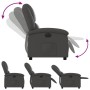 Sillón reclinable eléctrico de cuero auténtico gris de , Sillones - Ref: Foro24-3204257, Precio: 349,18 €, Descuento: %