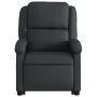 Sillón de masaje elevable eléctrico cuero auténtico negro de , Sillones - Ref: Foro24-3204274, Precio: 440,82 €, Descuento: %