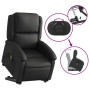 Sillón de masaje elevable eléctrico cuero auténtico negro de , Sillones - Ref: Foro24-3204274, Precio: 420,43 €, Descuento: %