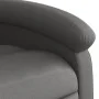Sillón reclinable de masaje elevable cuero auténtico gris de , Sillones - Ref: Foro24-3204269, Precio: 403,00 €, Descuento: %