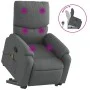 Silla de masaje reclinable de pie de tela gris oscuro de , Sillones - Ref: Foro24-3204837, Precio: 286,31 €, Descuento: %