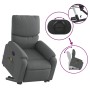 Silla de masaje reclinable de pie de tela gris oscuro de , Sillones - Ref: Foro24-3204837, Precio: 266,87 €, Descuento: %